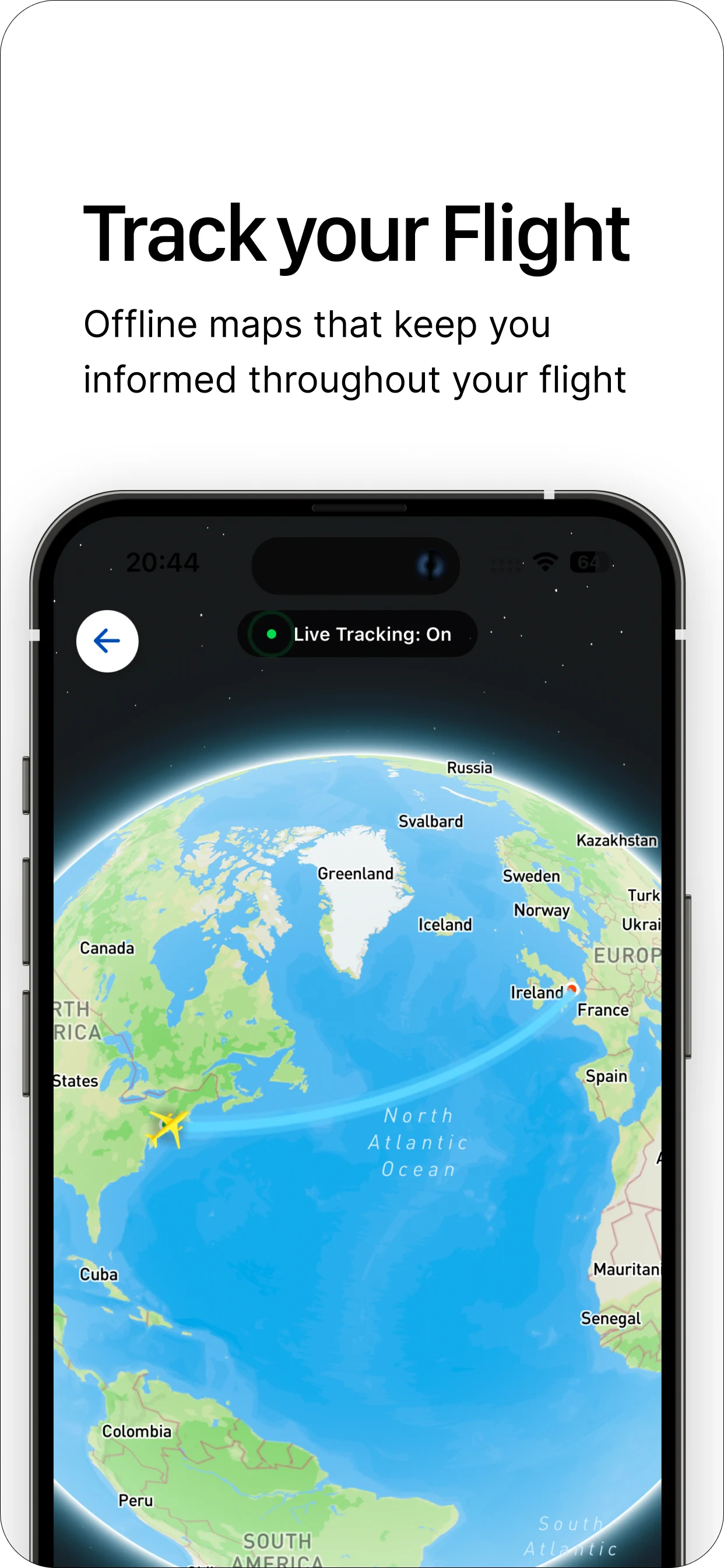 FlyingOver: Flight Tracker screenshot
