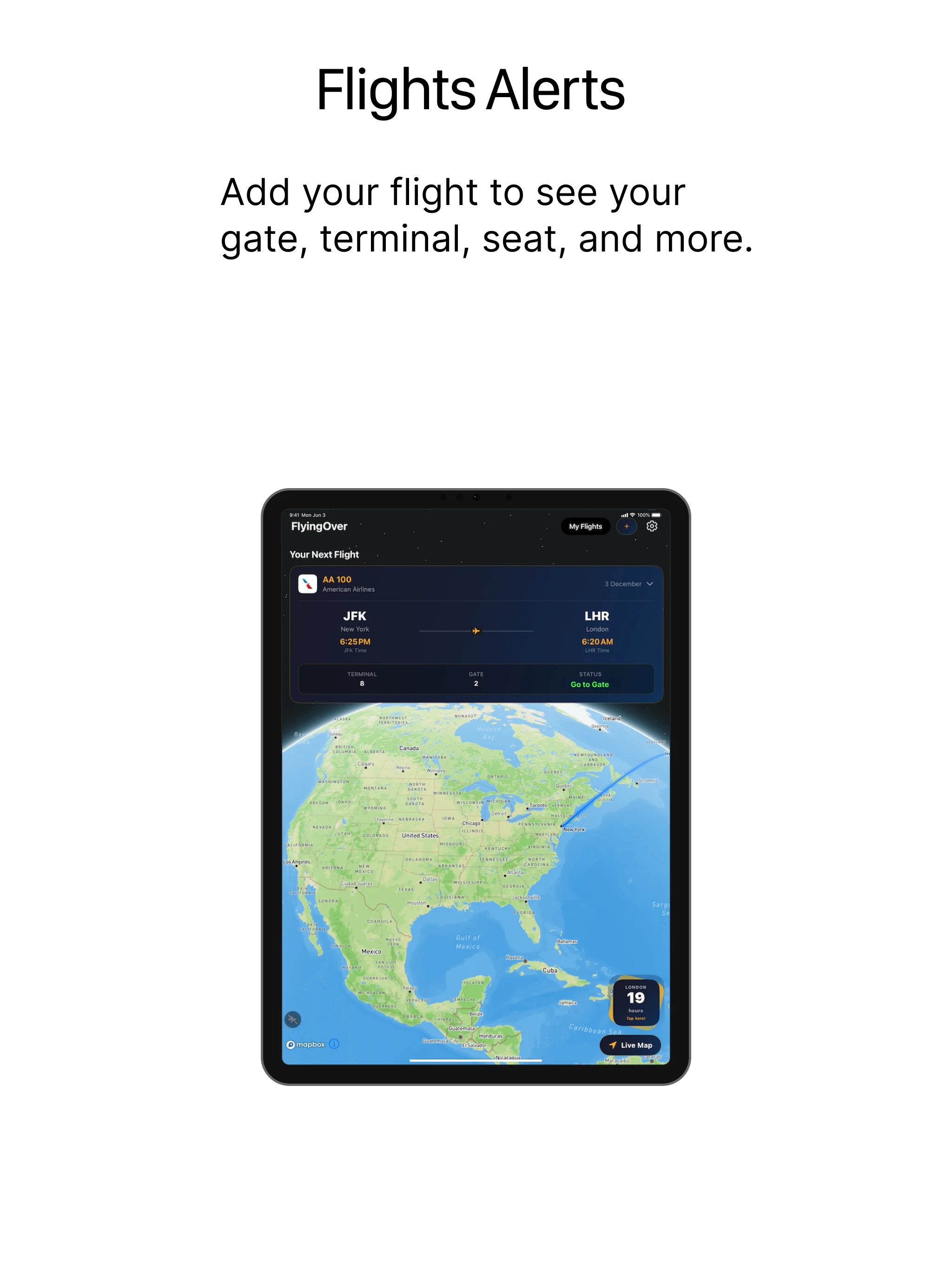FlyingOver: Flight Tracker screenshot